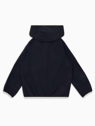 Темно-синяя куртка Emporio Armani с капюшоном: фото 2 - Invogue