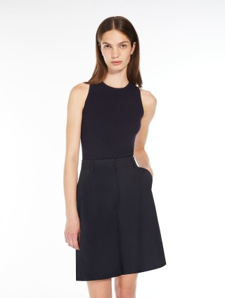 Темно-синя майка WEEKEND MAX MARA : фото 3 - Invogue
