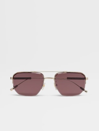 Коричневі окуляри ZEGNA : фото - Invogue