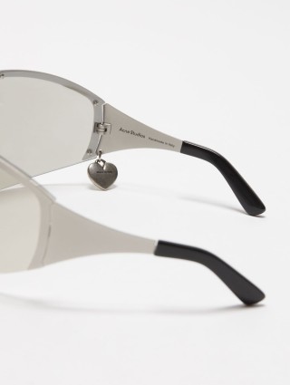 Серые очки ACNE STUDIOS: фото 3 - Invogue