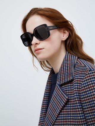 Черные очки Max&Co большие: фото 1 - Invogue
