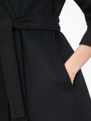 Чорне пальто MAX MARA : фото 3 - Invogue