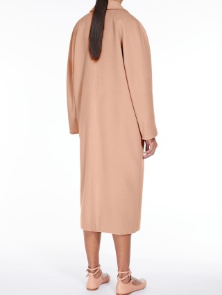 Светло-розовое пальто MAX MARA из смеси шерсти и кашемира: фото 2 - Invogue