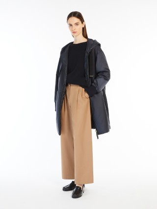 Темно-синее пальто MAX MARA: фото 5 - Invogue