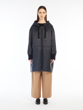 Темно-синее пальто MAX MARA: фото 1 - Invogue