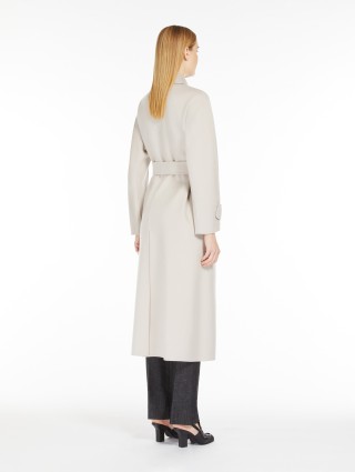 Кремовый тренч Max Mara из шерсти: фото 2 - Invogue