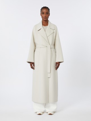 Молочне пальто MAX MARA з вовни: фото 2 - Invogue
