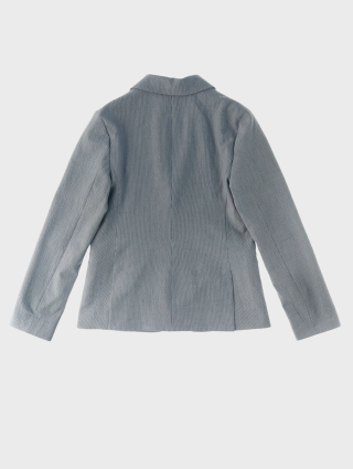 Синій піджак EMPORIO ARMANI KIDS прямого крою: фото 1 - Invogue