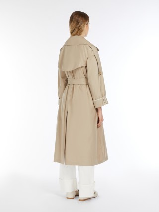 Бежевый тренч Max Mara оверсайз: фото 2 - Invogue