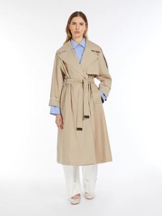 Бежевый тренч Max Mara оверсайз: фото 1 - Invogue