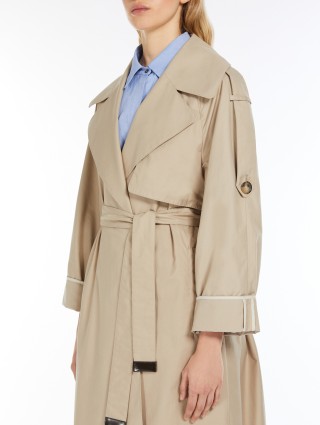 Бежевый тренч Max Mara оверсайз: фото 4 - Invogue