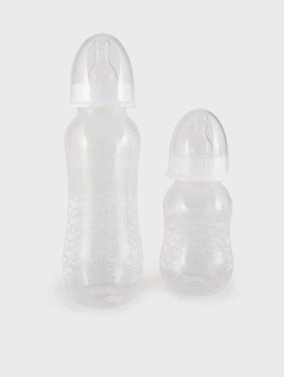 Білий набір Emporio Armani з пляшечок і пустушки: фото 2 - Invogue