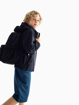 Темно-синій рюкзак Emporio Armani дитячий: фото 1 - Invogue