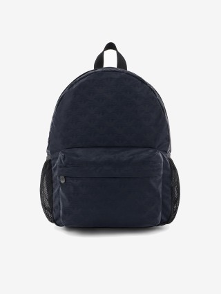 Темно-синій рюкзак Emporio Armani дитячий: фото - Invogue