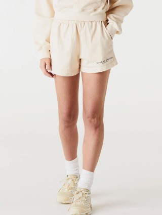 Кремовые шорты SPORTY&RICH: фото 1 - Invogue