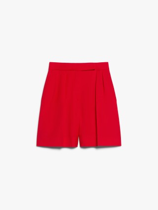 Червоні шорти Max Mara вовняні: фото - Invogue