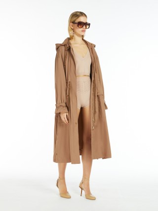 Пудровые шорты Max Mara из вискозной пряжи: фото 3 - Invogue