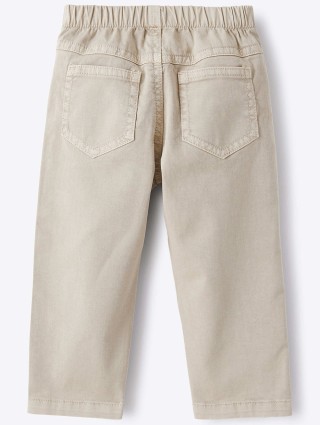 Бежеві штани IL GUFO : фото 1 - Invogue