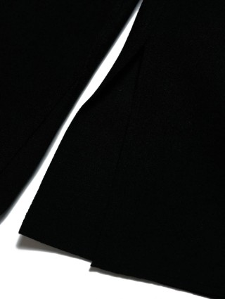 Чёрные брюки MM6 MAISON MARGIELA KIDS: фото 3 - Invogue