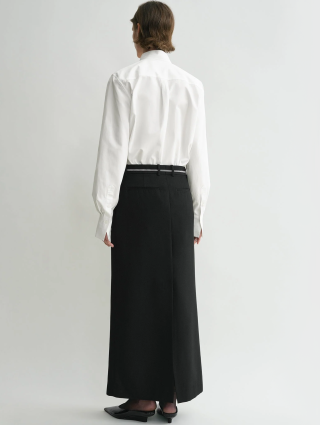 Белая рубашка Totême из органического хлопка: фото 2 - Invogue