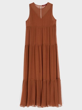 Терракотовое платье MAX MARA: фото - Invogue