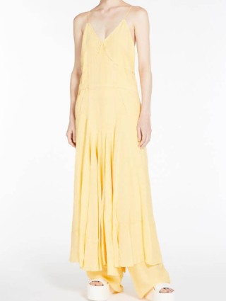 Желтое платье SPORTMAX: фото 5 - Invogue