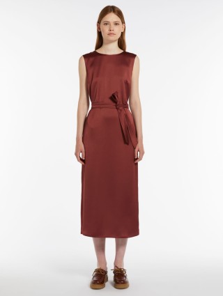 Теракотова сукня WEEKEND MAX MARA без рукавів: фото 1 - Invogue