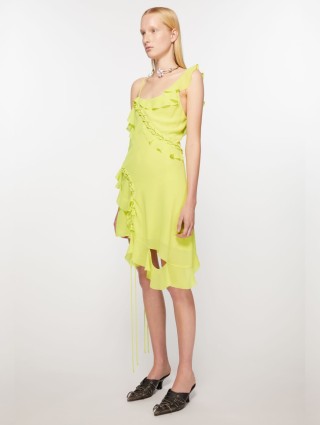 Жовта сукня ACNE STUDIOS : фото 2 - Invogue