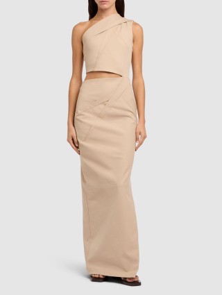 Бежева сукня Max Mara довга: фото 1 - Invogue