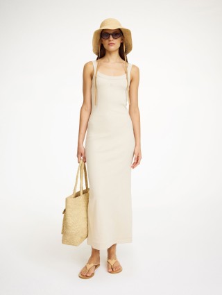 Кремова сукня By Malene Birger максі: фото 1 - Invogue