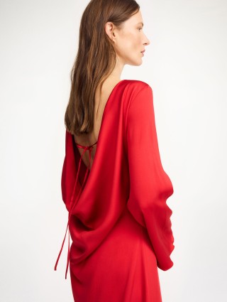 Червона сукня BY MALENE BIRGER максі: фото 3 - Invogue