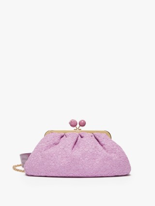 Сиреневая сумка WEEKEND ACCESSORIES: фото - Invogue