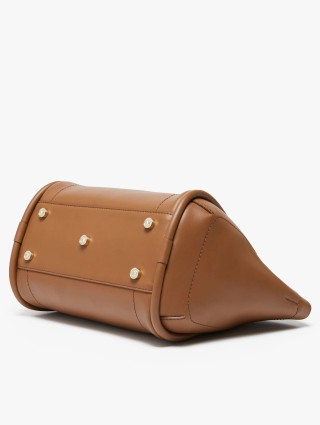 Коричнева сумка Max Mara Small Marine зі шкіри: фото 5 - Invogue