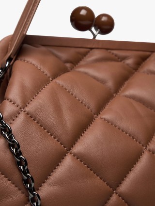 Коричнева сумка WEEKEND ACCESSORIES : фото 3 - Invogue