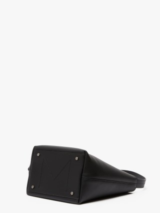 Черная сумка MAX MARA из кожи: фото 5 - Invogue