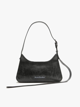 Черная сумка Acne Studios из кожи: фото - Invogue