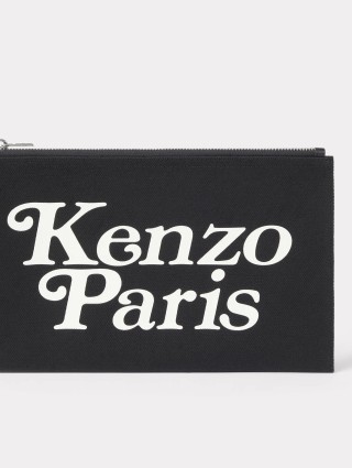 Чёрная сумка KENZO: фото 2 - Invogue