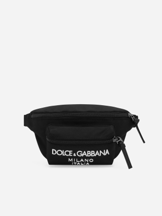 Черная сумка Dolce&Gabbana на пояс: фото - Invogue