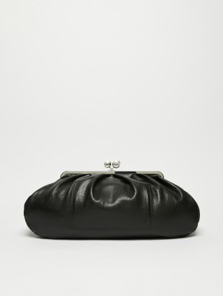 Чорна сумка WEEKEND ACCESSORIES зі шкіри: фото 3 - Invogue