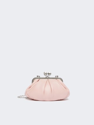 Розовая сумка WEEKEND ACCESSORIES из кожи наппа: фото - Invogue
