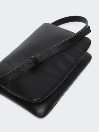 Чорна сумка SPORTMAX з м'якої шкіри наппа: фото 4 Чорна сумка SPORTMAX з м'якої шкіри наппа: фото 4 - Invogue