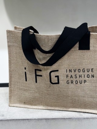 сумка-шопер ifg з логотипом Благодійність IFG: фото 1 - Invogue