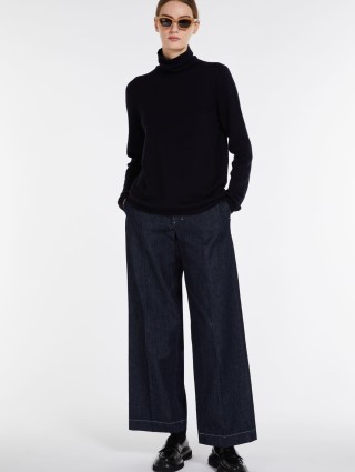 Синий свитер MAX MARA: фото 4 - Invogue