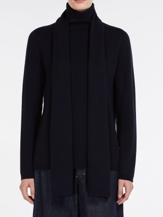 Синий свитер MAX MARA: фото 1 - Invogue