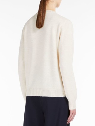 Белый свитер WEEKEND MAX MARA: фото 2 - Invogue