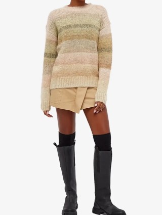 Свитер Acne Studios в полоску: фото 1 - Invogue
