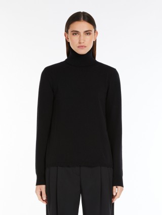Черный свитер Max Mara кашемировый: фото 1 - Invogue
