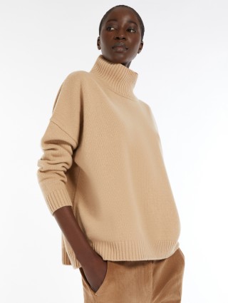 Бежевий светр WEEKEND MAX MARA з вовни: фото 3 - Invogue