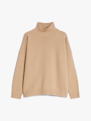 Бежевий светр WEEKEND MAX MARA з вовни: фото - Invogue