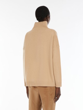 Бежевий светр WEEKEND MAX MARA з вовни: фото 2 - Invogue